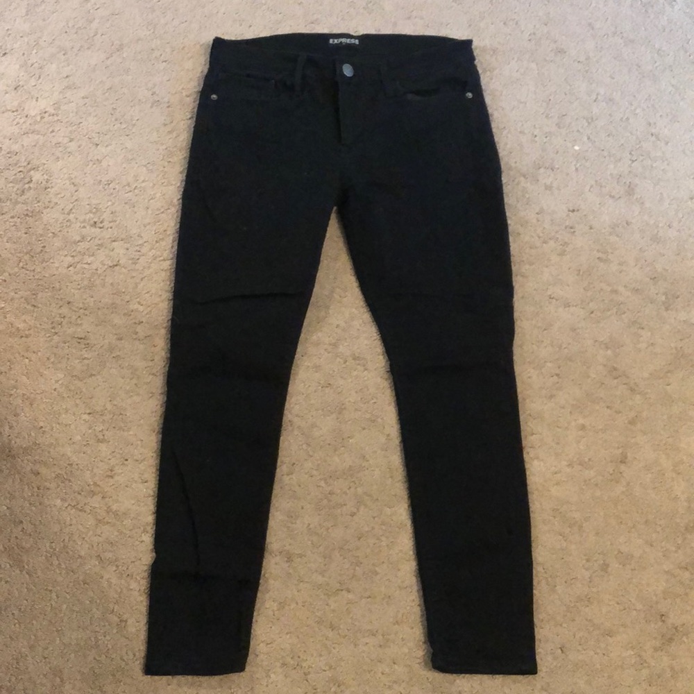 Express Mid-Rise Jeans 10S